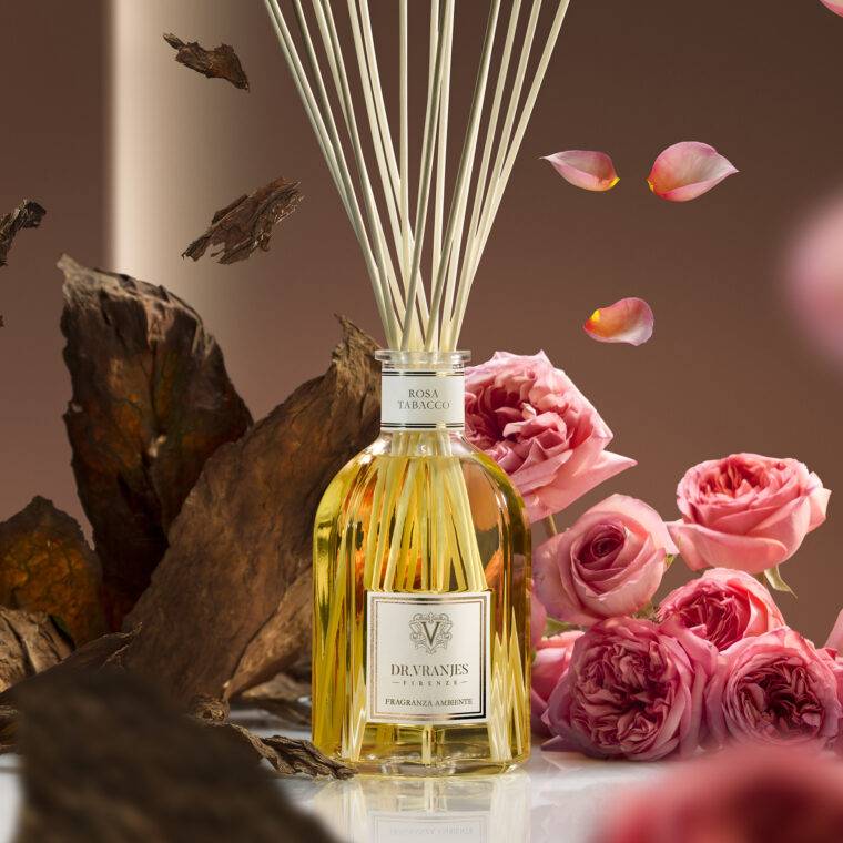 Dr vranjes firenze-nuova fragranza 2022-rosa tabacco