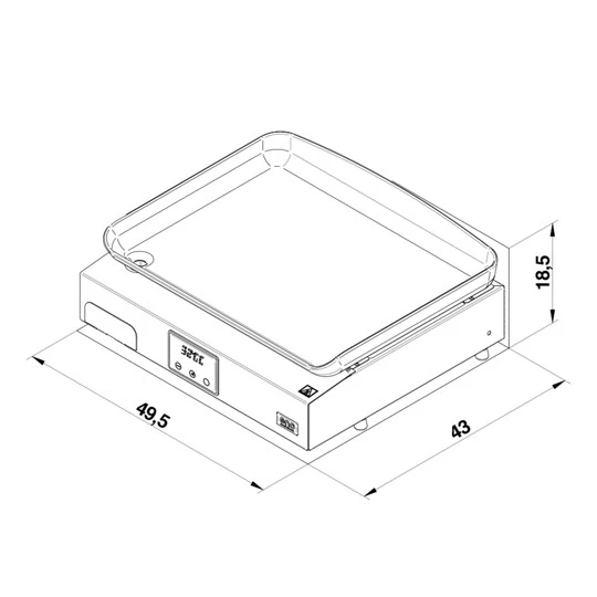 plancha-initial-50-elettrica-eno-piastre-in-ghisa-smaltata