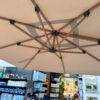 ombrellone verona 4x4-antracite tortora-quaiato