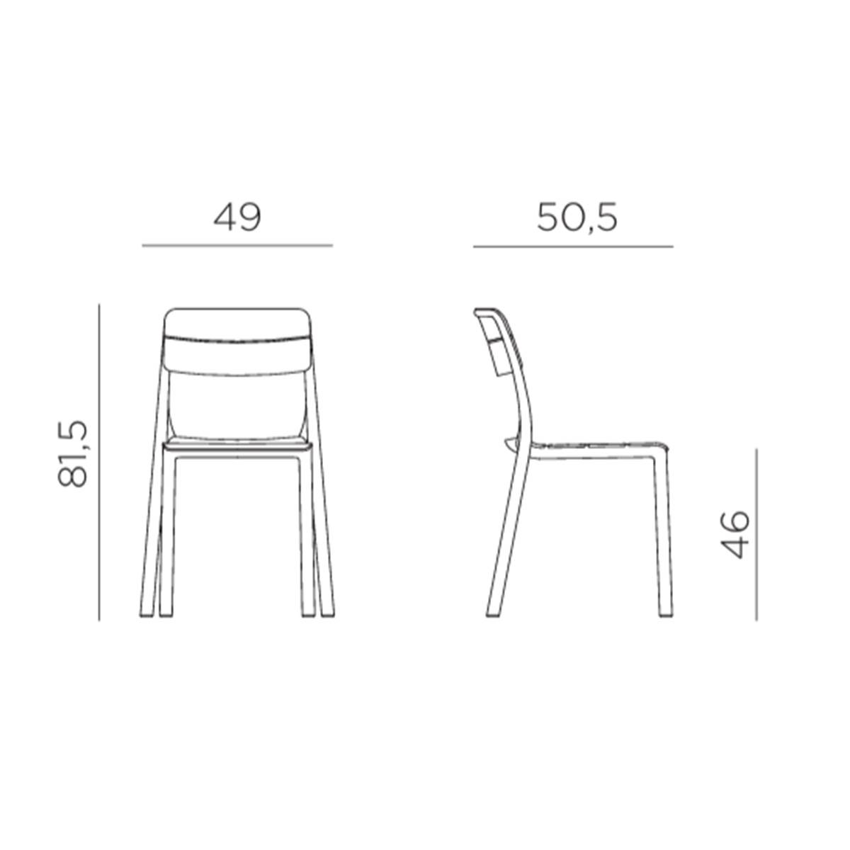 Sedia Cassia Bistrot | Nardi - immagine 5