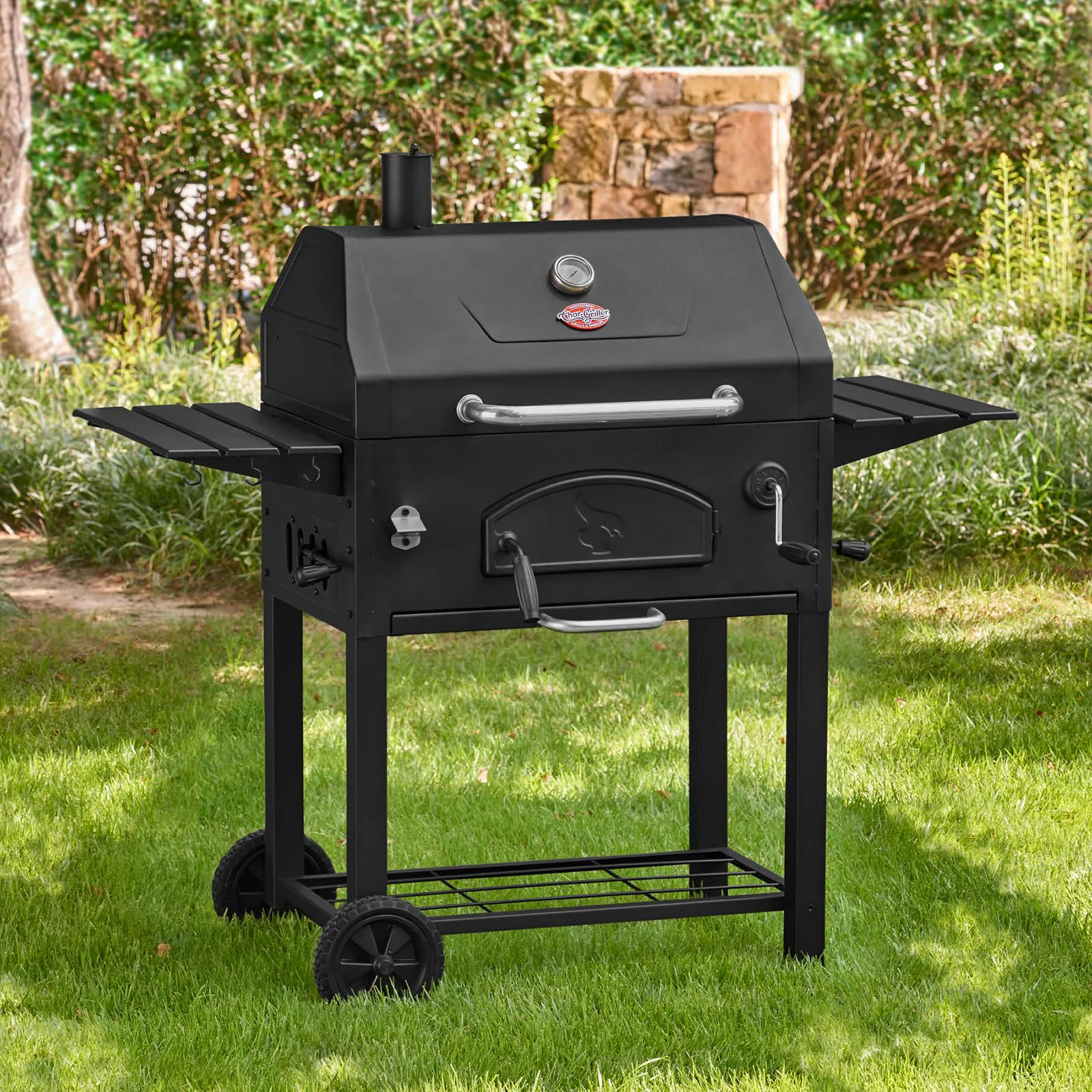 Barbecue a carbone tradizionale e affumicatore - Char-Griller - immagine 7