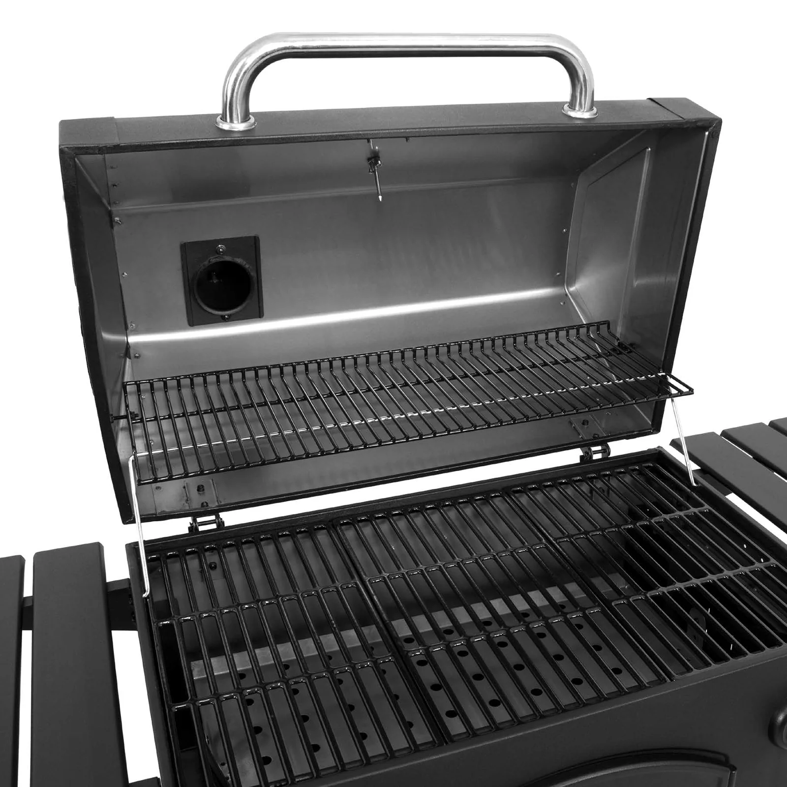 Barbecue a carbone tradizionale e affumicatore - Char-Griller - immagine 4