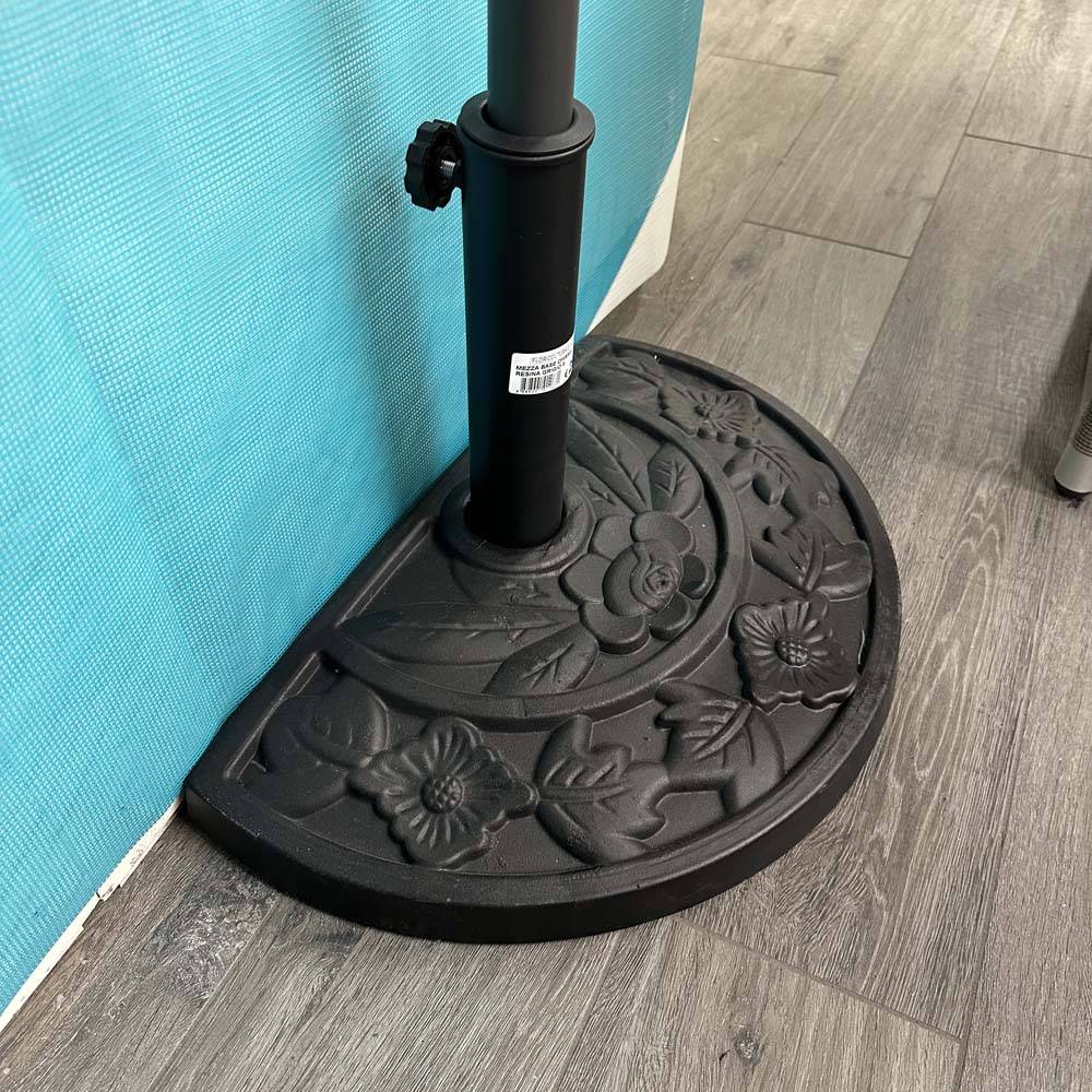 Base per mezzo ombrellone dark grey