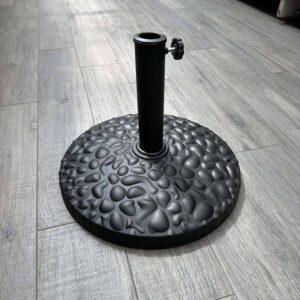 Base ombrellone rotonda nera 10Kg