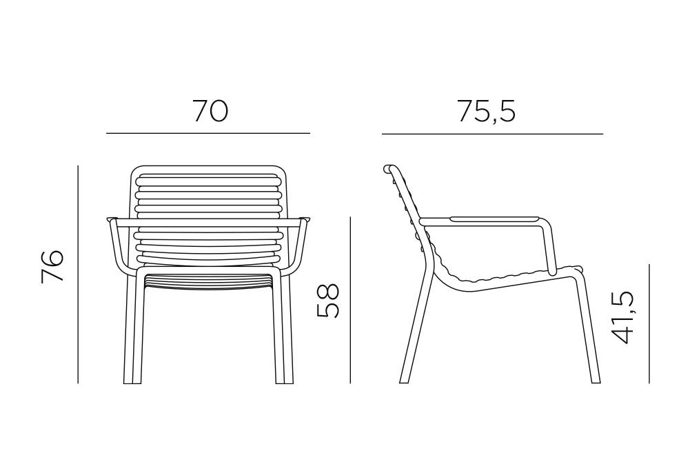 Sedia Doga Relax | Nardi - immagine 6