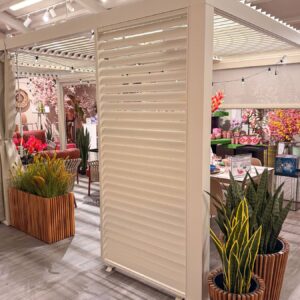 Pannello laterale frangisole per pergola OASI