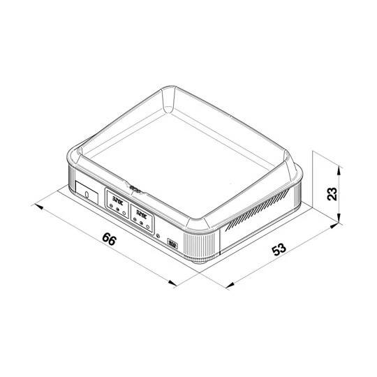 Plancha elettrica Enosign 65 - ENO - immagine 4