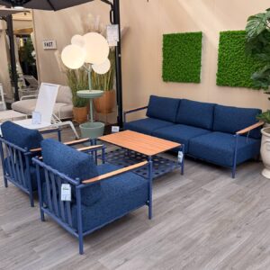 Salotto da giardino Venere Blu