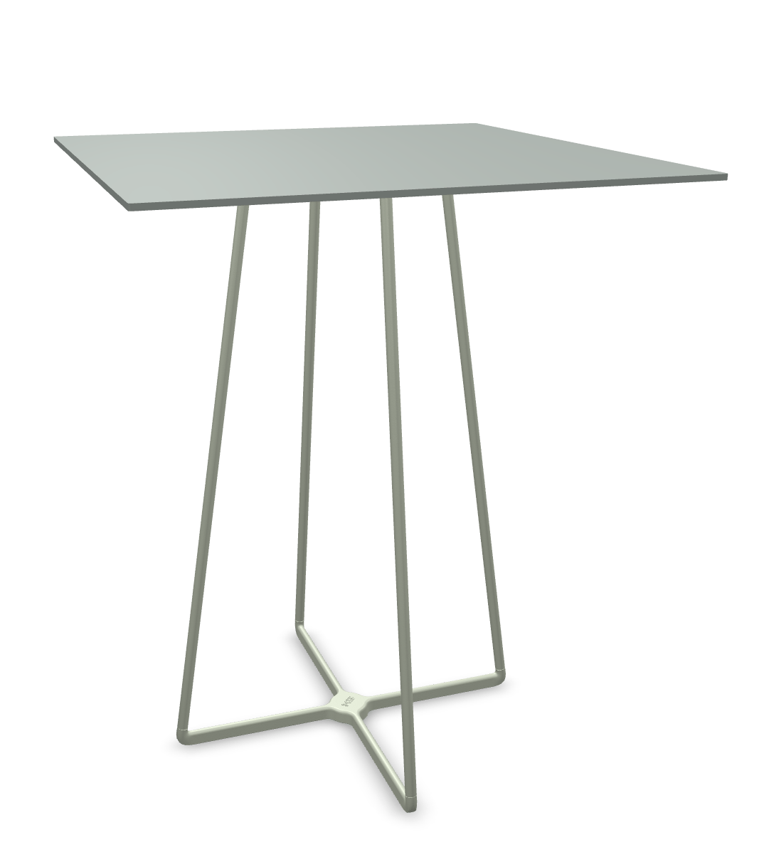 Tavolo alto da giardino Atomo109 verde | SCAB